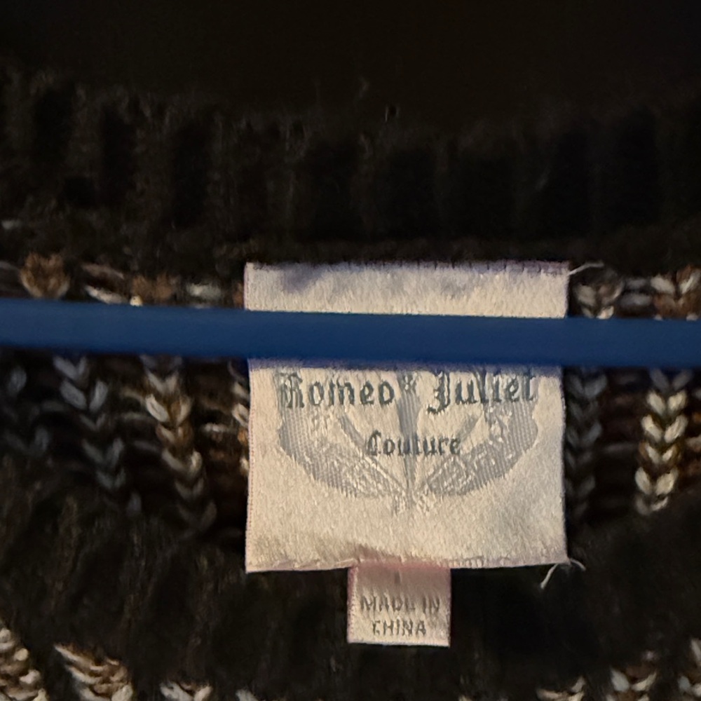 Romeo and Juliet brand brown /camel/ivory sweater Dress - Picture 2 of 4